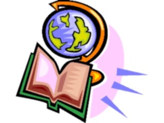 Sticker Custom Preview Image #050131 Education Schools Books Book Globe