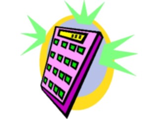 Sticker Custom Preview Image #050340 Education Schools Cartoons Calculator2