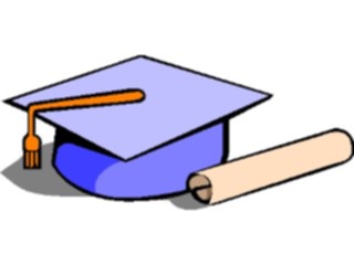 Sticker Custom Preview Image #050343 Education Schools Cartoons Cap Diploma2