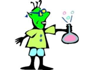 Sticker Custom Preview Image #050363 Education Schools Cartoons Chemistry Experiment