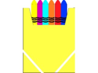 Sticker Custom Preview Image #050388 Education Schools Cartoons Crayons1