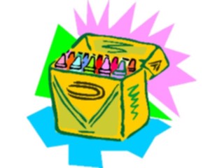 Sticker Custom Preview Image #050390 Education Schools Cartoons Crayons3