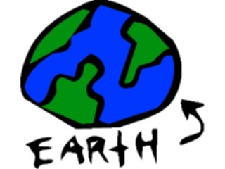 Sticker Custom Preview Image #050400 Education Schools Cartoons Drawing Earth