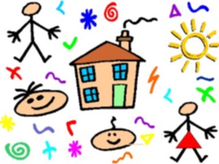 Sticker Custom Preview Image #050402 Education Schools Cartoons Drawing House