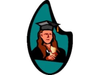 Sticker Custom Preview Image #050456 Education Schools Cartoons Graduate04