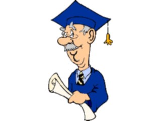 Sticker Custom Preview Image #050463 Education Schools Cartoons Graduate11