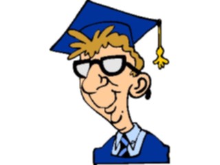 Sticker Custom Preview Image #050467 Education Schools Cartoons Graduate15