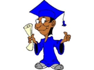 Sticker Custom Preview Image #050469 Education Schools Cartoons Graduate17