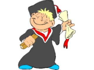 Sticker Custom Preview Image #050470 Education Schools Cartoons Graduate18