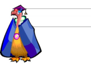 Sticker Custom Preview Image #050483 Education Schools Cartoons Graduate Condor