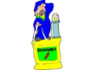 Sticker Custom Preview Image #050487 Education Schools Cartoons Graduate Economics