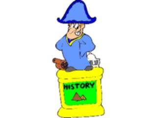 Sticker Custom Preview Image #050494 Education Schools Cartoons Graduate History