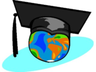 Sticker Custom Preview Image #050509 Education Schools Cartoons Graduate World2