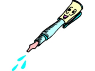 Sticker Custom Preview Image #050593 Education Schools Cartoons Pen Fountain4