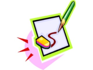 Sticker Custom Preview Image #050616 Education Schools Cartoons Pencil Eraser2