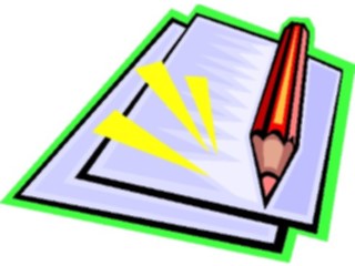 Sticker Custom Preview Image #050622 Education Schools Cartoons Pencil Paper2