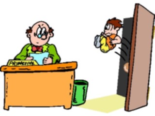Sticker Custom Preview Image #050641 Education Schools Cartoons Principals Office2