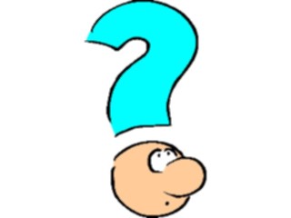 Sticker Custom Preview Image #050662 Education Schools Cartoons Question Mark4