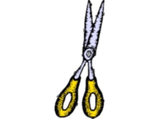 Sticker Custom Preview Image #050723 Education Schools Cartoons Scissors5