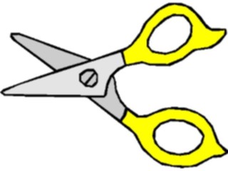 Sticker Custom Preview Image #050724 Education Schools Cartoons Scissors6