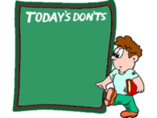 Sticker Custom Preview Image #050829 Education Schools Cartoons Todays Donts