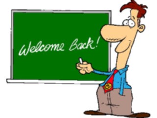 Sticker Custom Preview Image #050837 Education Schools Cartoons Welcome Back