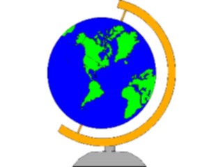 Sticker Custom Preview Image #050956 Education Schools Classroom Activities Globe10