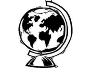 Sticker Custom Preview Image #050962 Education Schools Classroom Activities Globe16