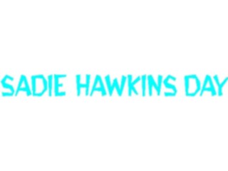 Sticker Custom Preview Image #051059 Education Schools Classroom Activities Sadie Hawkins Day