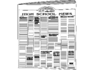 Sticker Custom Preview Image #051062 Education Schools Classroom Activities School Newspaper