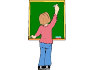 Sticker Custom Preview Image #051093 Education Schools Classroom Activities Studentat Chalkboard5