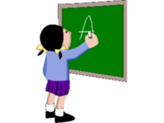 Sticker Custom Preview Image #051094 Education Schools Classroom Activities Studentat Chalkboard6