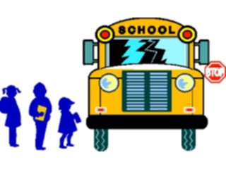 Sticker Custom Preview Image #051203 Education Schools General Bus11