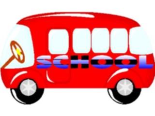 Sticker Custom Preview Image #051206 Education Schools General Bus14