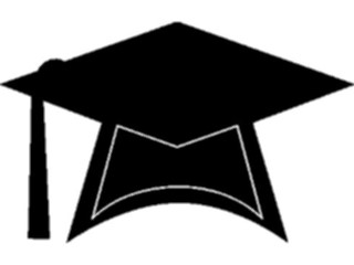 Sticker Custom Preview Image #051320 Education Schools Graduation Cap08