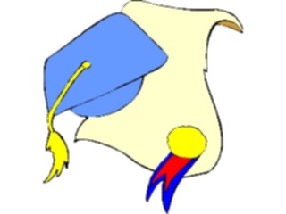 Sticker Custom Preview Image #051355 Education Schools Graduation Cap Diploma7