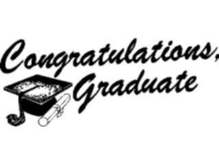 Sticker Custom Preview Image #051362 Education Schools Graduation Congratulations Title1