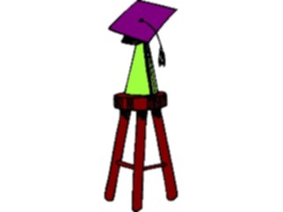 Sticker Custom Preview Image #051432 Education Schools Graduation Graduate Dunce Caps