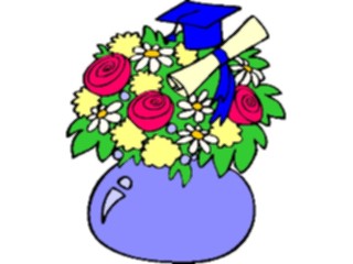 Sticker Custom Preview Image #051460 Education Schools Graduation Graduation Bouquet