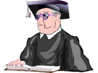 Sticker Custom Preview Image #051472 Education Schools Graduation Professor Giving Speech