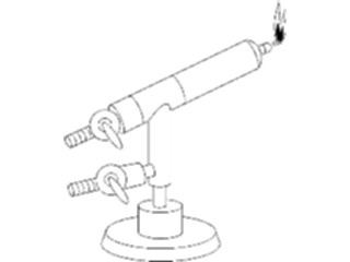 Sticker Custom Preview Image #051533 Education Schools School Subjects Chemistry Burner2