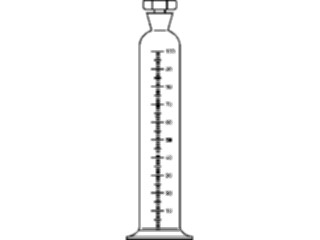 Sticker Custom Preview Image #051542 Education Schools School Subjects Chemistry Cylinder2