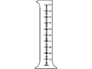 Sticker Custom Preview Image #051543 Education Schools School Subjects Chemistry Cylinder3