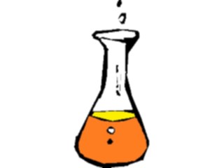 Sticker Custom Preview Image #051551 Education Schools School Subjects Chemistry Flask06