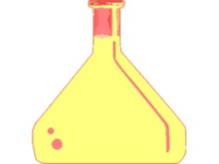 Sticker Custom Preview Image #051556 Education Schools School Subjects Chemistry Flask11