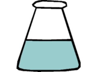 Sticker Custom Preview Image #051572 Education Schools School Subjects Chemistry Flask27