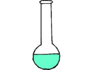 Sticker Custom Preview Image #051575 Education Schools School Subjects Chemistry Flask30