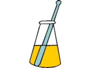 Sticker Custom Preview Image #051581 Education Schools School Subjects Chemistry Flask36