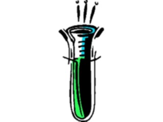 Sticker Custom Preview Image #051603 Education Schools School Subjects Chemistry Test Tube03