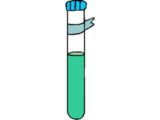 Sticker Custom Preview Image #051606 Education Schools School Subjects Chemistry Test Tube06